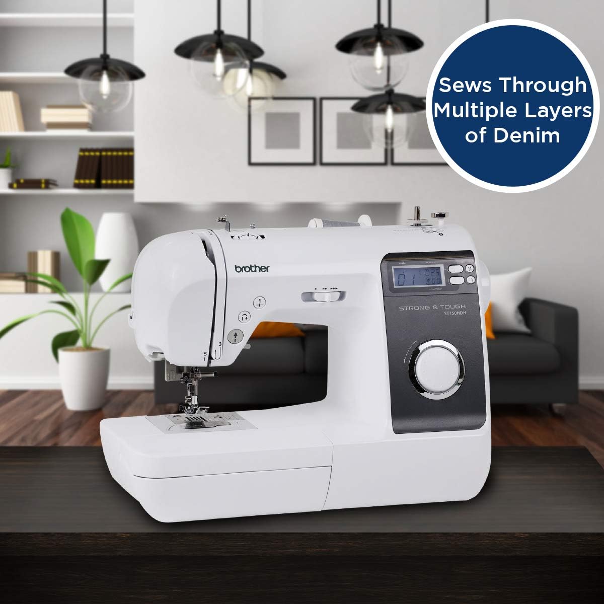 Brother ST150HDH Strong and Tough Sewing Machine 50 Stitches - Image 2