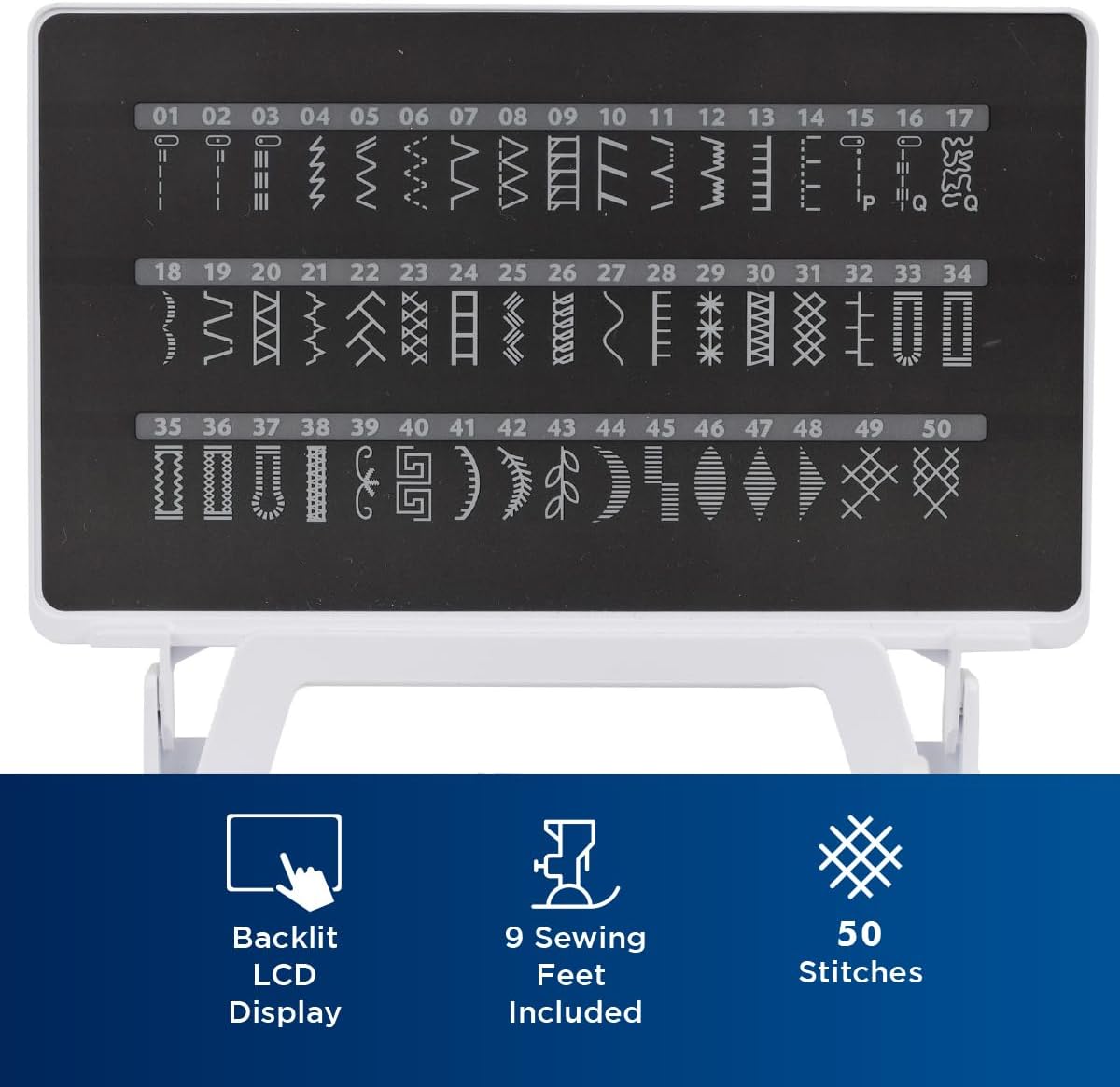 Brother ST150HDH Strong and Tough Sewing Machine 50 Stitches - Image 5